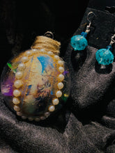 Load image into Gallery viewer, Mermaid Ornament &amp; Beta Fish Earrings Set
