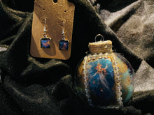 Load image into Gallery viewer, Mermaid Ornament &amp; Beta Fish Earrings Set
