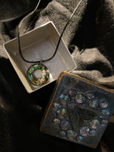 Load image into Gallery viewer, Trinket Box &amp; Fire Opal Necklace
