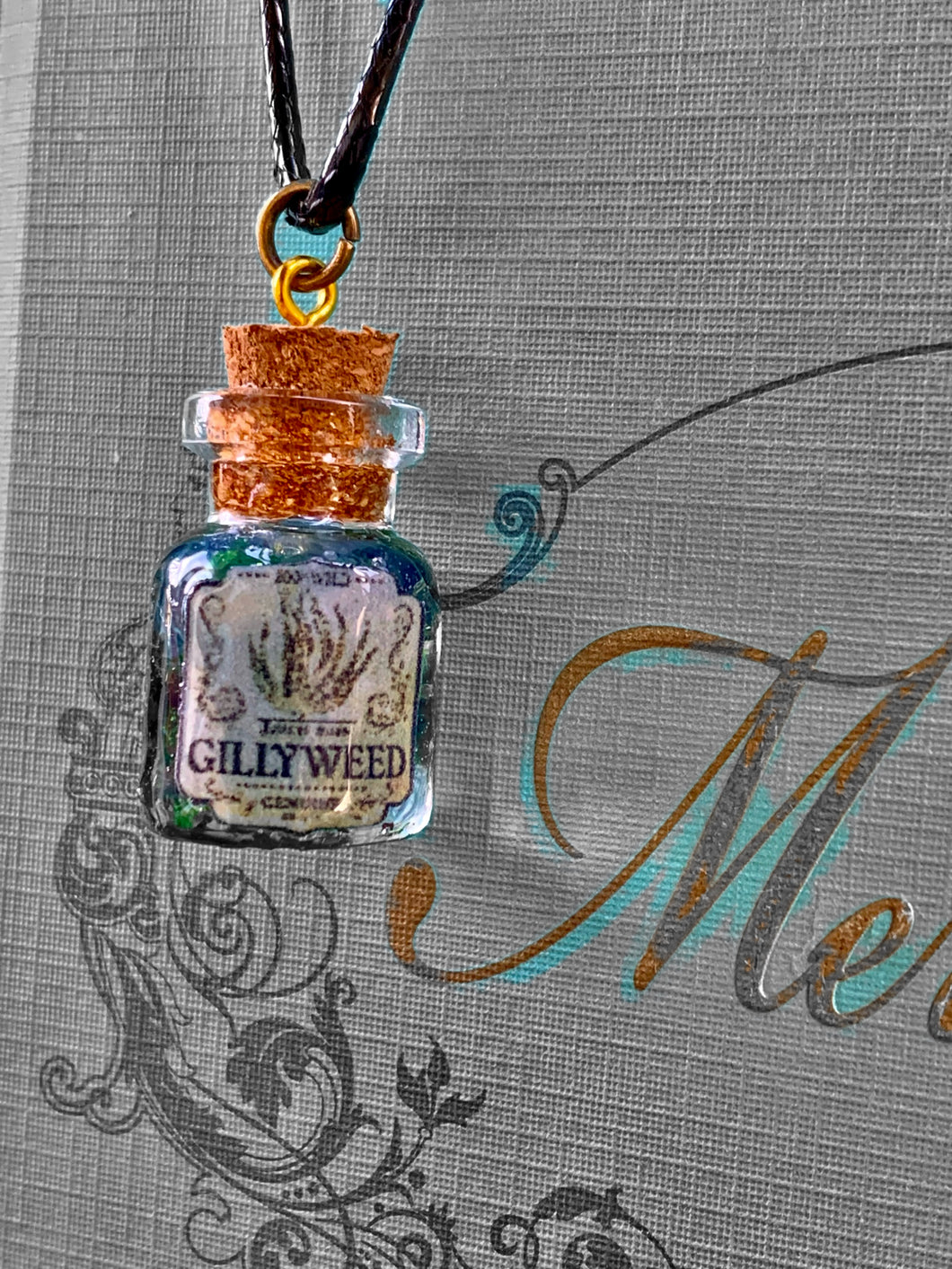 Gillyweed Bottle Necklace