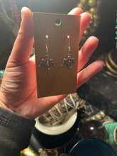 Load image into Gallery viewer, Angel Earrings (silver chrome)
