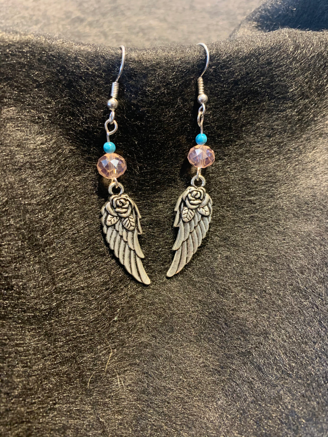 Angel Wings and Czech Beads