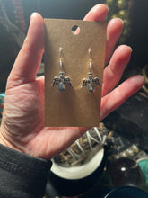 Load image into Gallery viewer, Angel Earrings (silver chrome)
