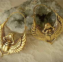 Load image into Gallery viewer, Scarab Beetle Earrings
