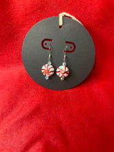 Load image into Gallery viewer, Festive Candy Cane Earrings
